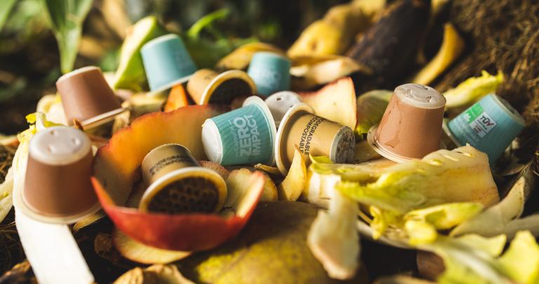 Zuhause kompostierbare Kaffeekapseln für HEMA
